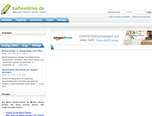 Tablet Screenshot of 4wheeldrive.de